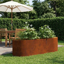 Verhoogd Tuinbed Cortenstaal 140 x 40 x 40 cm Staal