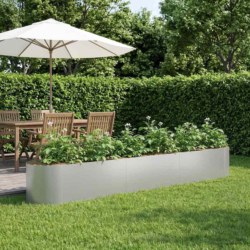 Verhoogd Tuinbed Gegalvaniseerd staal 300 x 40 x 40 cm Staal