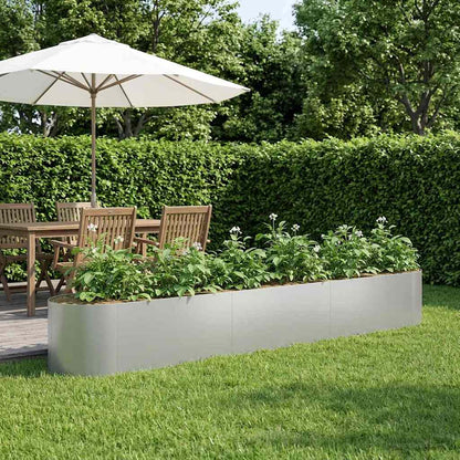 Verhoogd Tuinbed Gegalvaniseerd staal 300 x 40 x 40 cm Staal