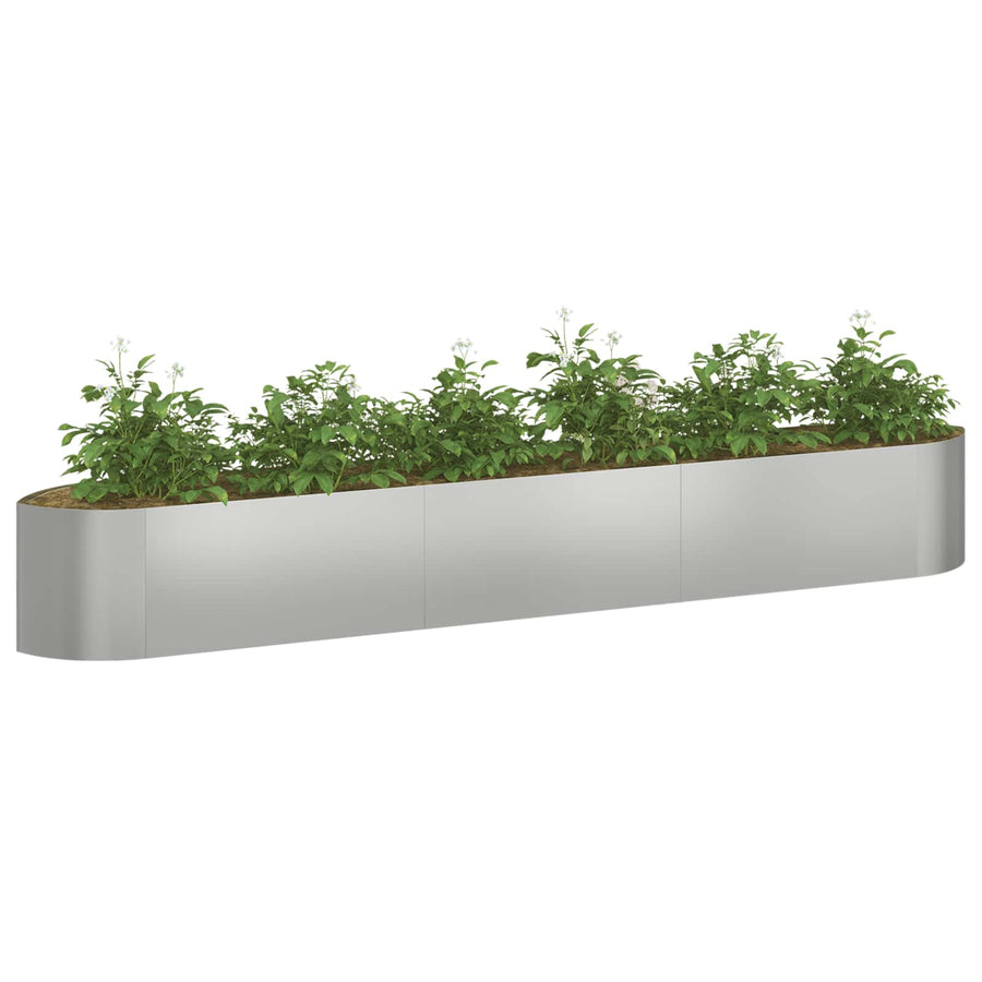 Verhoogd Tuinbed Gegalvaniseerd staal 300 x 40 x 40 cm Staal