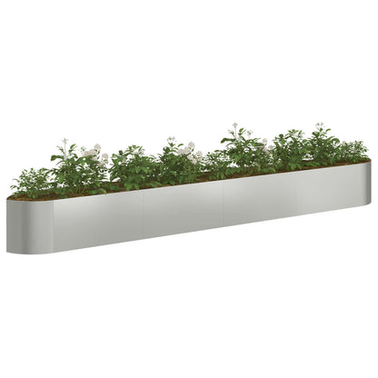 Verhoogd Tuinbed Gegalvaniseerd staal 380 x 40 x 40 cm Staal