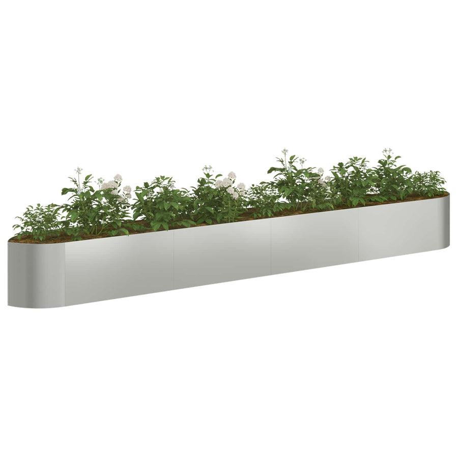 Verhoogd Tuinbed Gegalvaniseerd staal 380 x 40 x 40 cm Staal