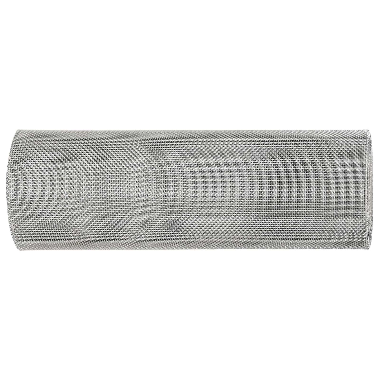 Gaas Scherm 20 x 2000 cm 20 Mesh RVS 201 Zilverkleurig