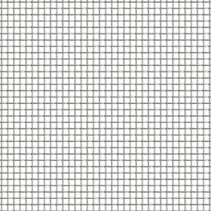 Gaas Scherm 20 x 2000 cm 20 Mesh RVS 201 Zilverkleurig