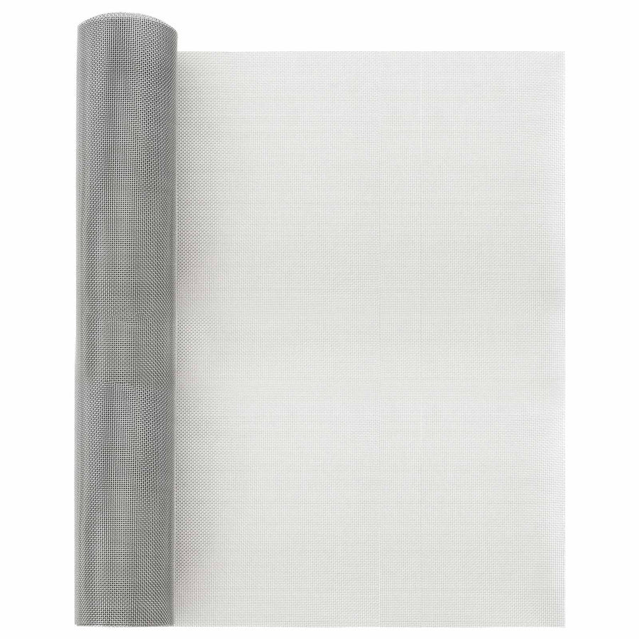 Gaas Scherm 40 x 500 cm 20 Mesh RVS 201 Zilverkleurig