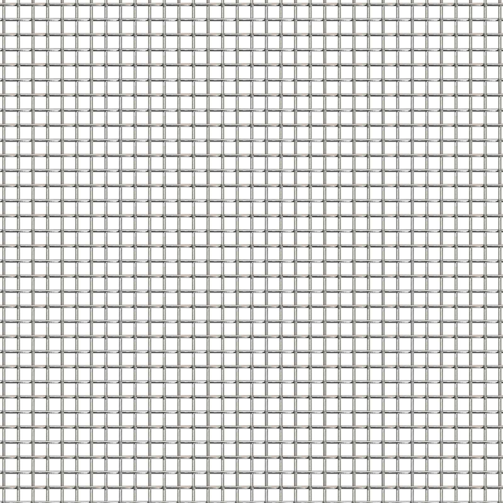Gaas Scherm 80 x 2000 cm 20 Mesh RVS 201 Zilverkleurig