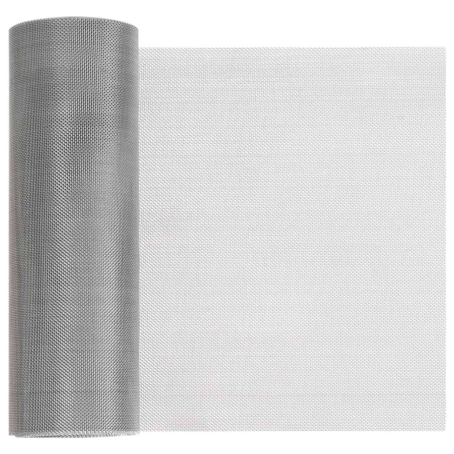 Gaas Scherm 20 x 2000 cm 30 Mesh RVS 201 Zilverkleurig