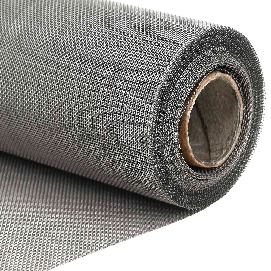 Gaas Scherm 40 x 1000 cm 30 Mesh RVS 201 Zilverkleurig