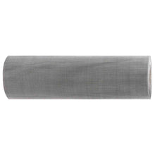 Gaas Scherm 20 x 500 cm 60 Mesh RVS 201 Zilverkleurig
