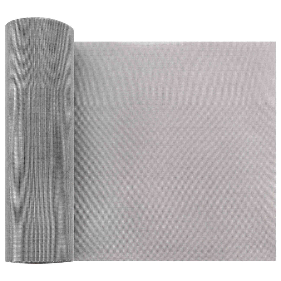 Gaas Scherm 20 x 1000 cm 60 Mesh RVS 201 Zilverkleurig