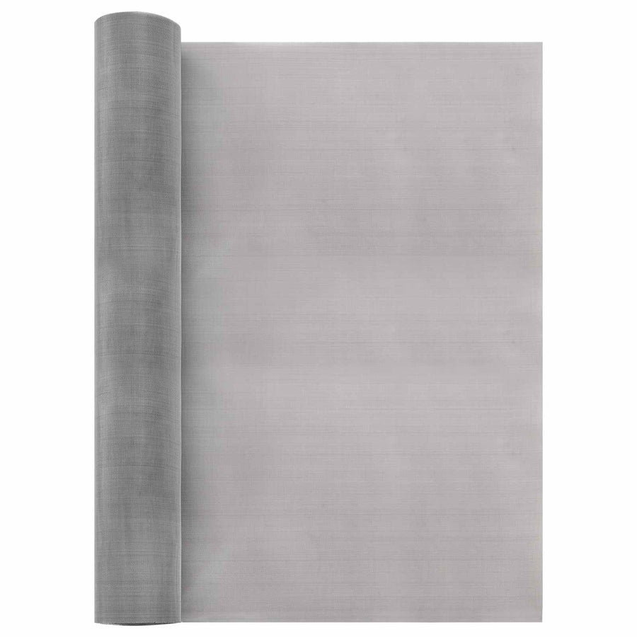 Gaas Scherm 40 x 1000 cm 60 Mesh RVS 201 Zilverkleurig