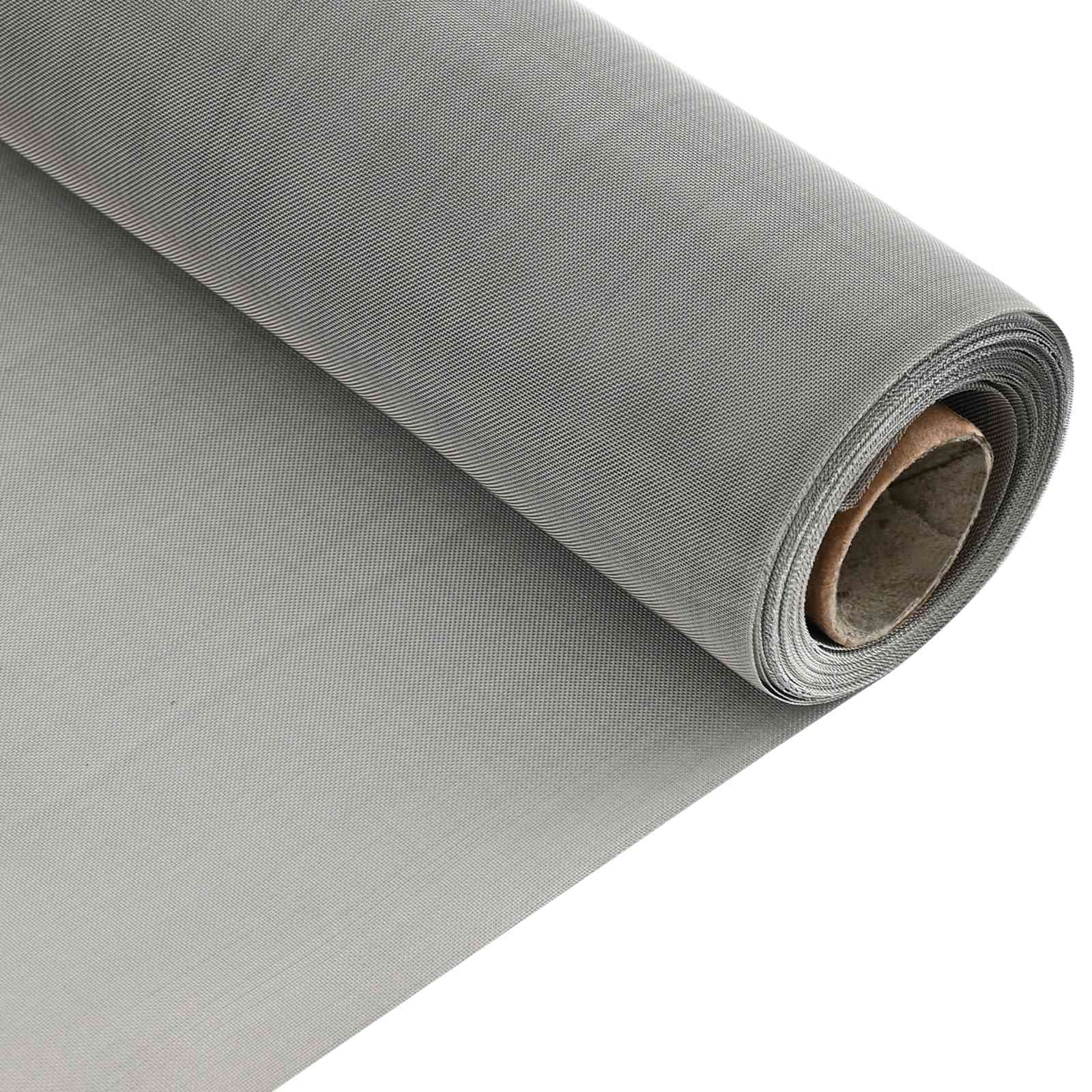 Gaas Scherm 100 x 2000 cm 60 Mesh RVS 201 Zilverkleurig