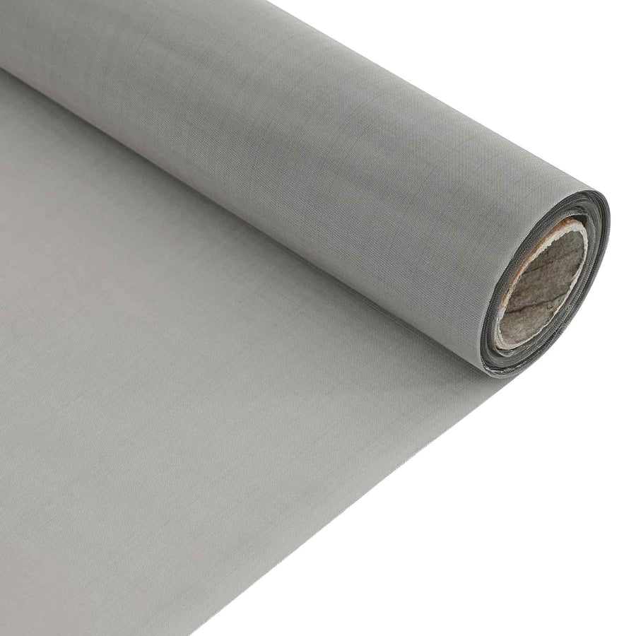 Gaas Scherm 20 x 1000 cm 120 Mesh RVS 201 Zilverkleurig