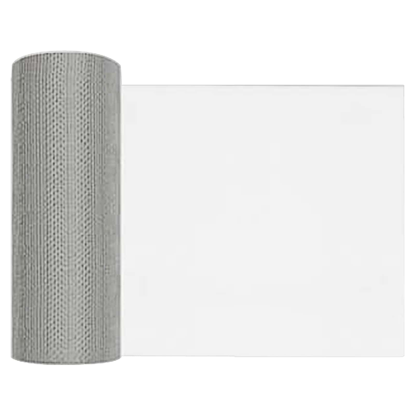 Gaasnet 20 x 500 cm 18 Mesh RVS 201 zilver