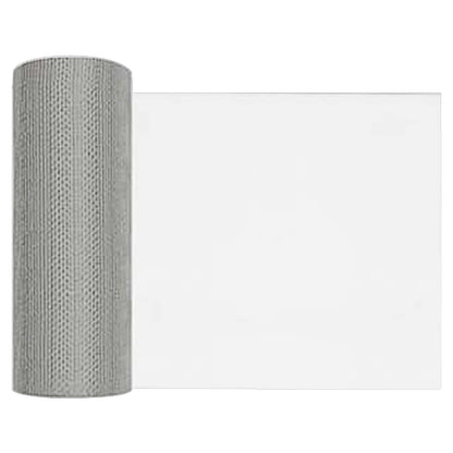 Gaasnet 20 x 500 cm 18 Mesh RVS 201 zilver