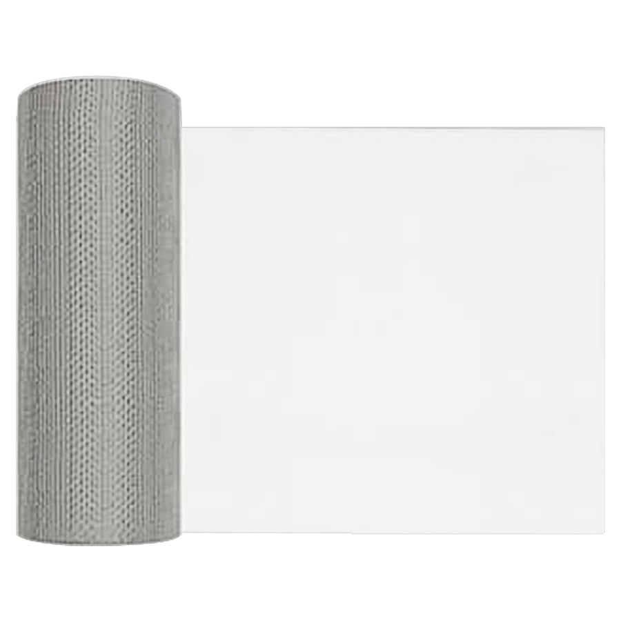 Gaasnet 20 x 2000 cm 18 Mesh RVS 201 zilver