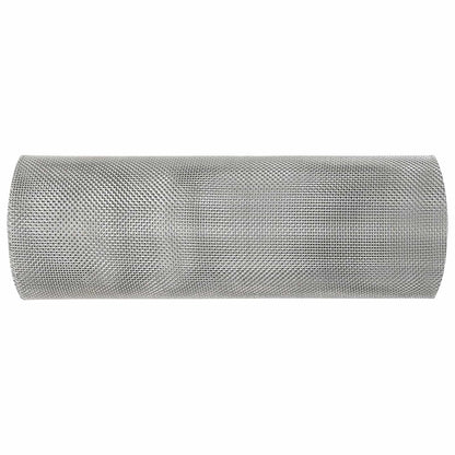 Gaasnet 20 x 500 cm 18 Mesh RVS 201 zilver