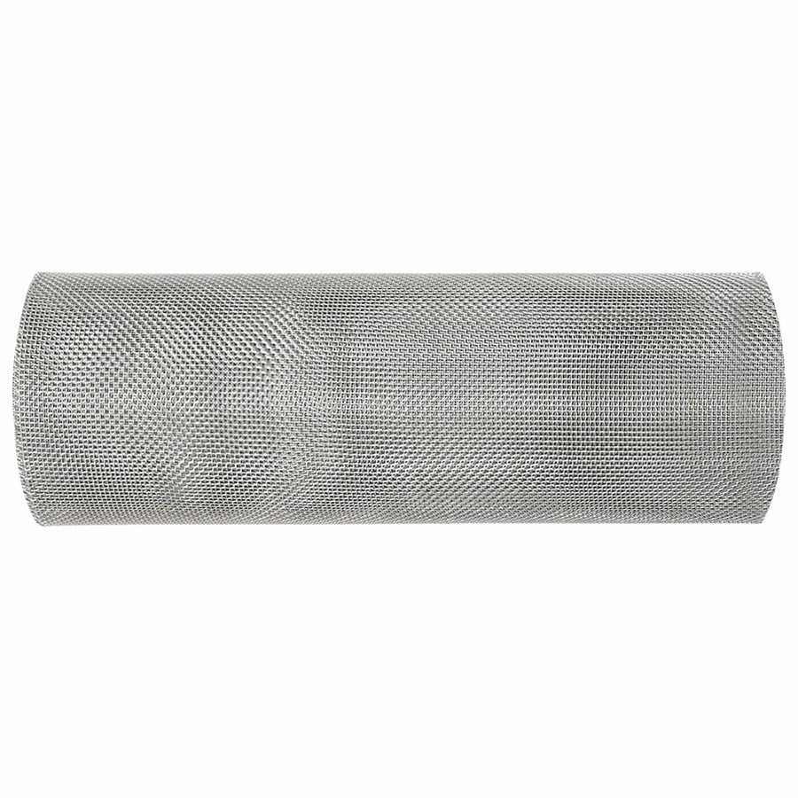 Gaasnet 20 x 2000 cm 18 Mesh RVS 201 zilver