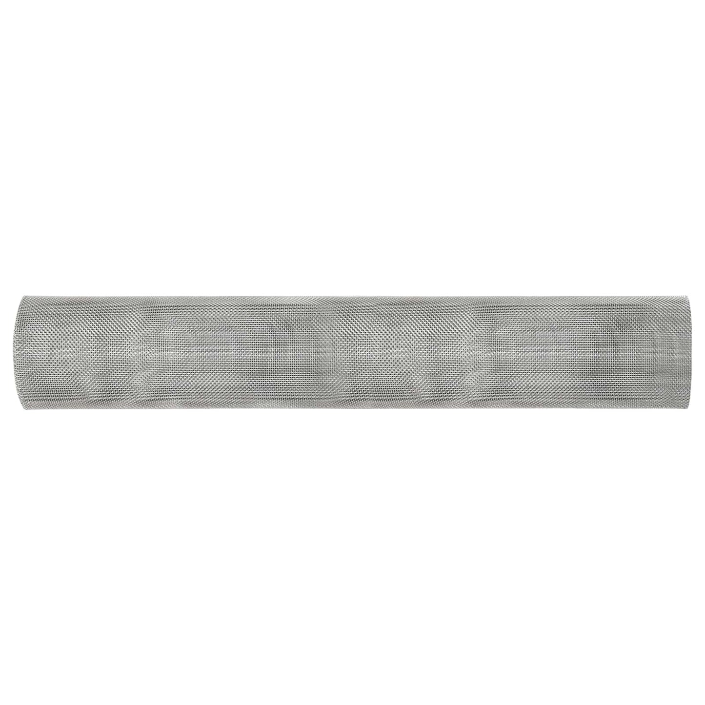 Gaasnet 40 x 1000 cm 18 Mesh RVS 201 zilver