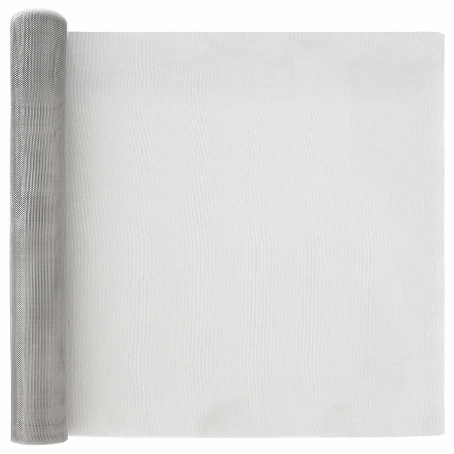 Gaasnet 60 x 500 cm 18 Mesh RVS 201 zilver