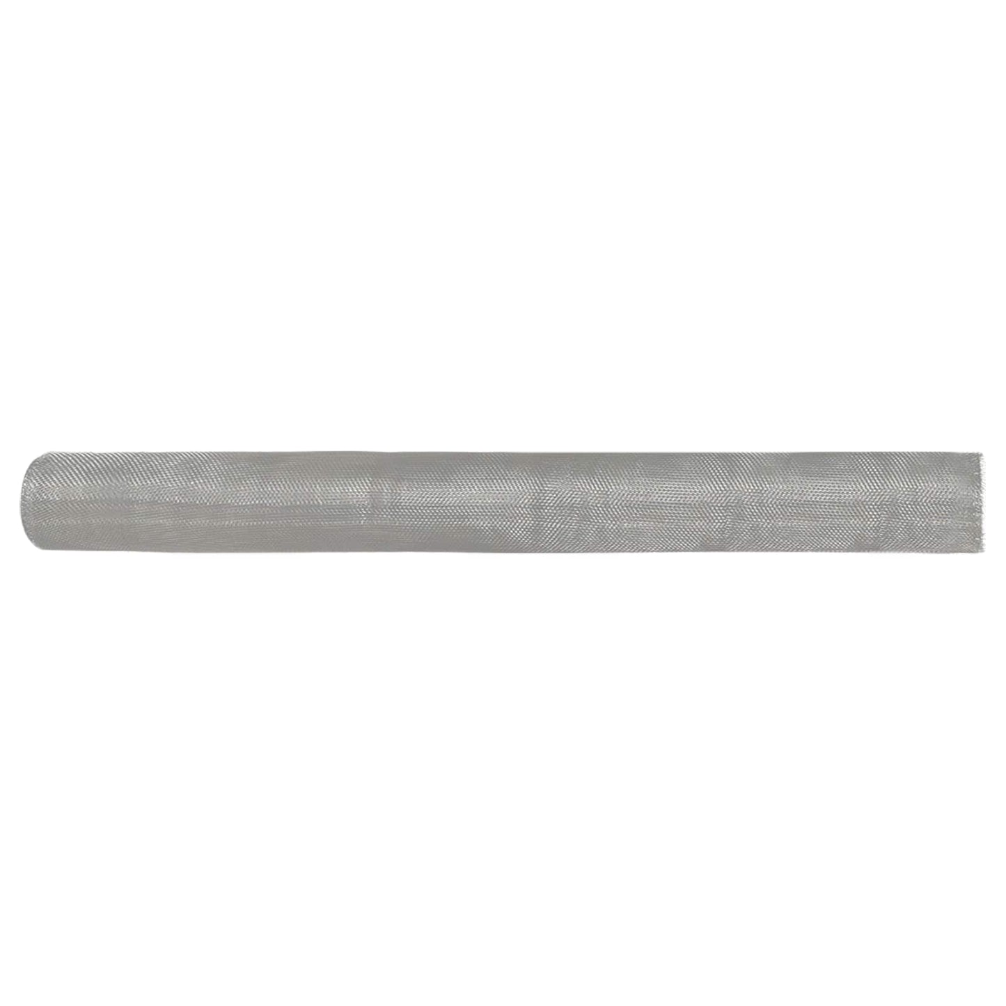 Gaasnet 60 x 500 cm 18 Mesh RVS 201 zilver