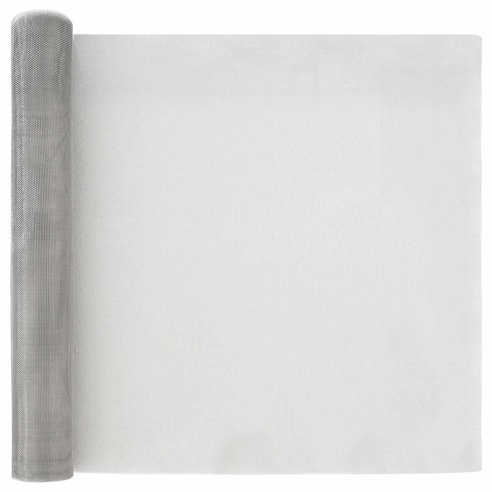 Gaasnet 60 x 1000 cm 18 Mesh RVS 201 zilver