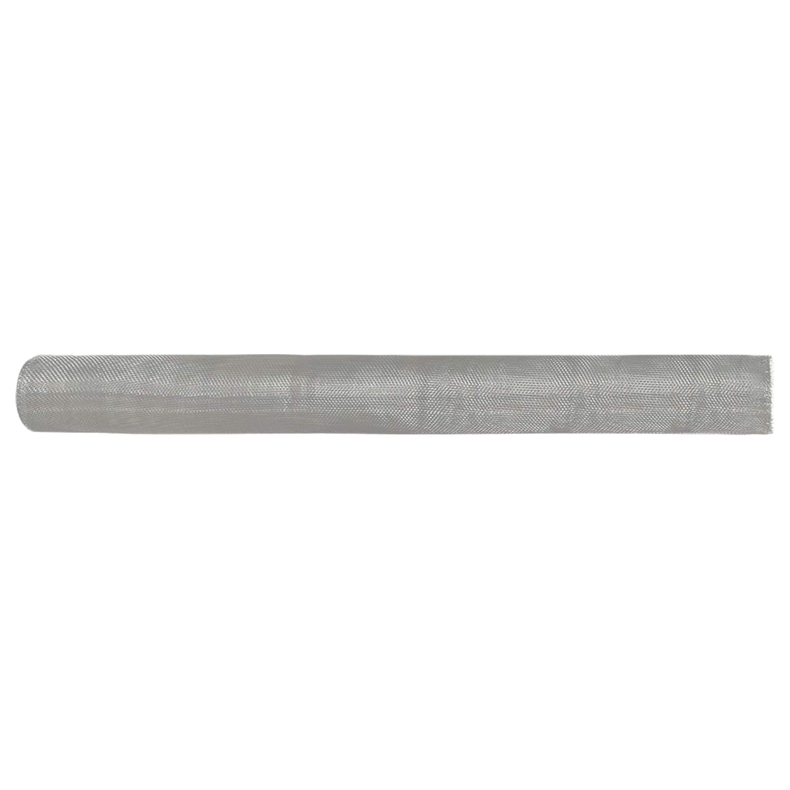 Gaasnet 60 x 1000 cm 18 Mesh RVS 201 zilver