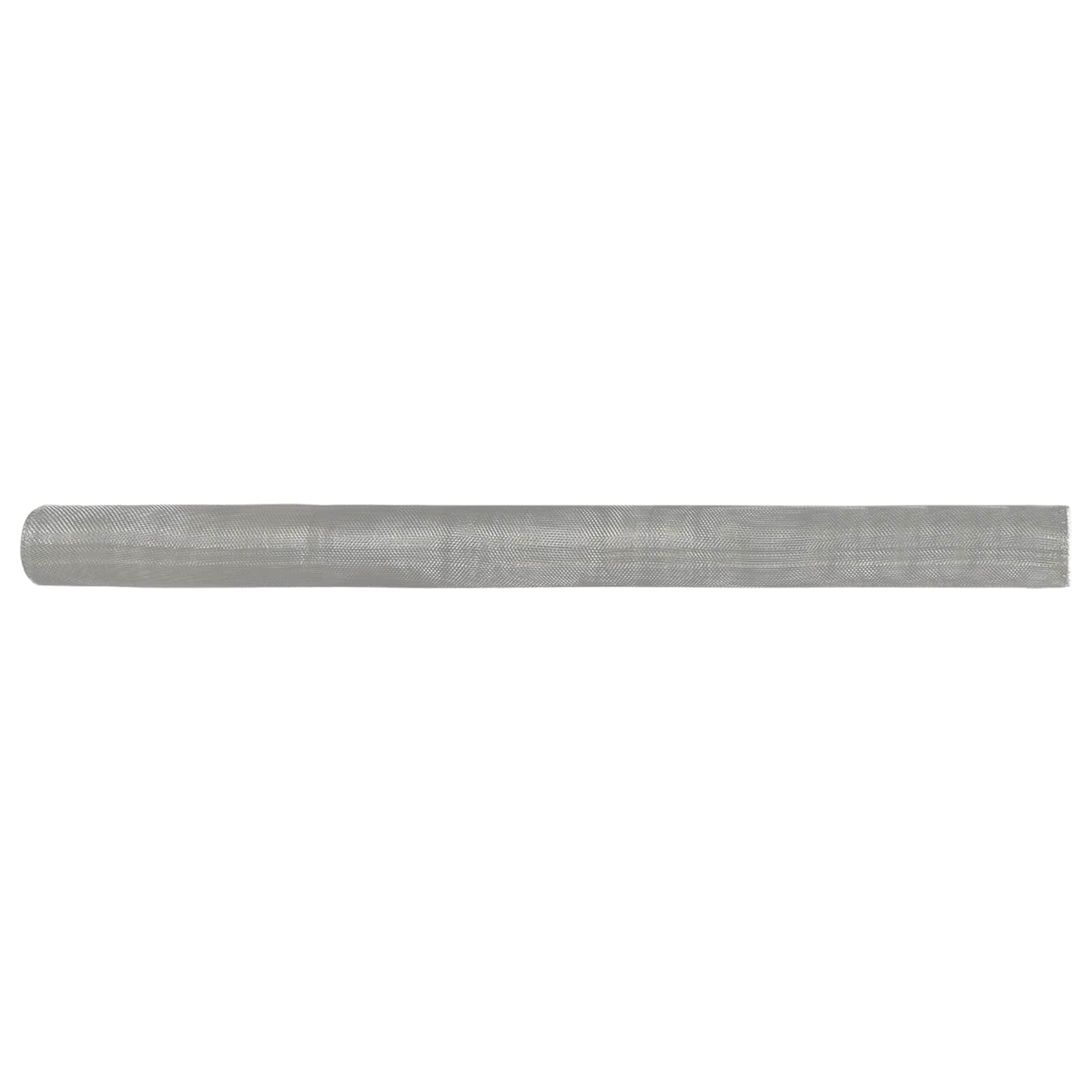 Gaasnet 80 x 1000 cm 18 Mesh RVS 201 zilver