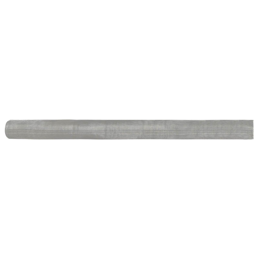 Gaasnet 80 x 1000 cm 18 Mesh RVS 201 zilver