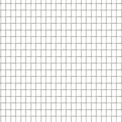 Gaasnet 100 x 2000 cm 18 Mesh RVS 201 zilver