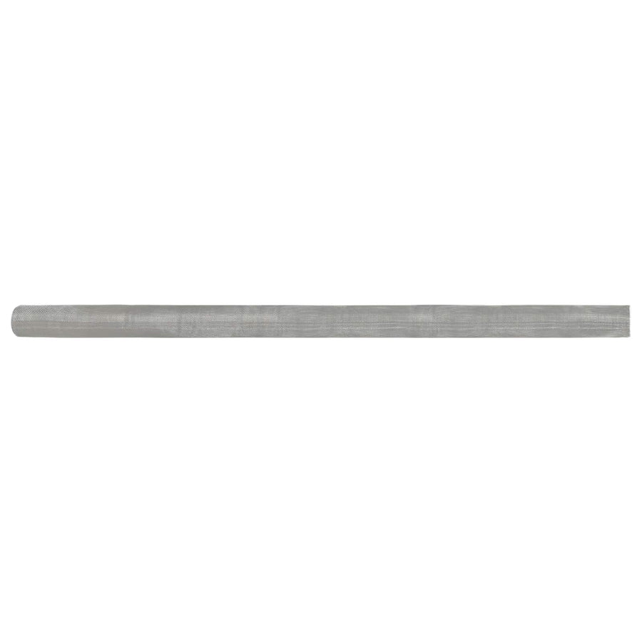 Gaasnet 120 x 500 cm 18 Mesh RVS 201 zilver