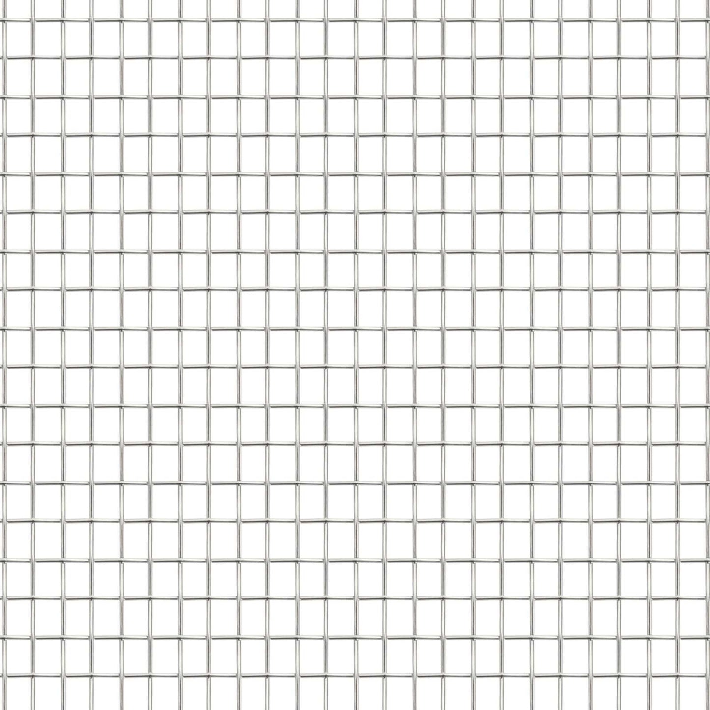Gaasnet 120 x 1000 cm 18 Mesh RVS 201 zilver