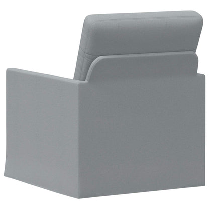 Fauteuil Lichtgrijs 70 x 81 x 82 cm Stof