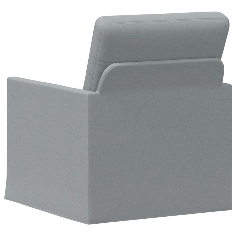 Fauteuil Lichtgrijs 70 x 81 x 82 cm Stof