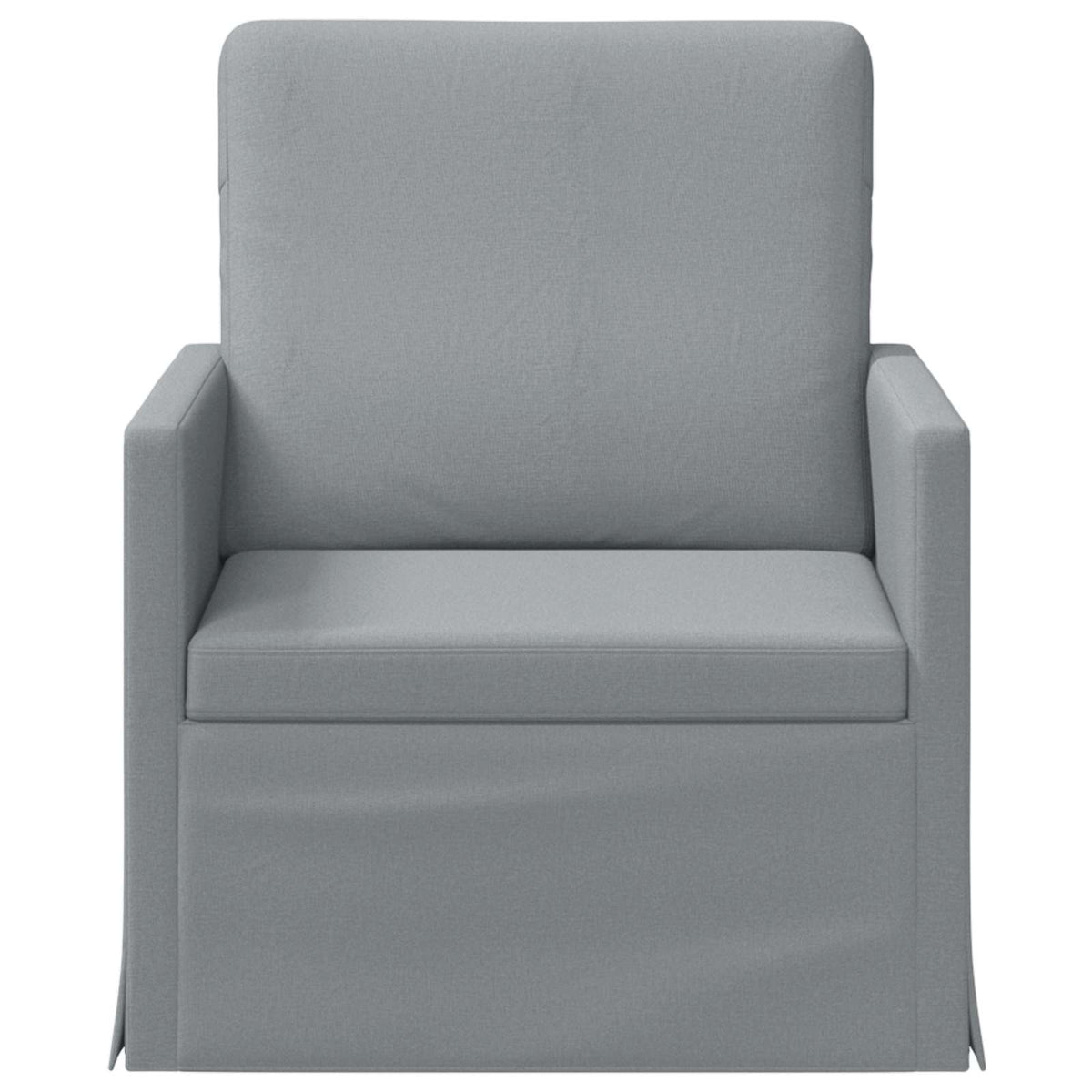 Fauteuil Lichtgrijs 70 x 81 x 82 cm Stof