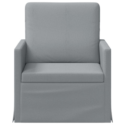 Fauteuil Lichtgrijs 70 x 81 x 82 cm Stof