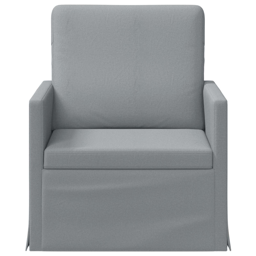 Fauteuil Lichtgrijs 70 x 81 x 82 cm Stof