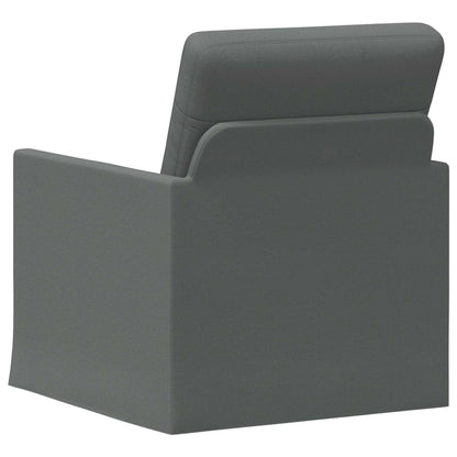 Fauteuil Donkergrijs 70 x 81 x 82 cm Stof