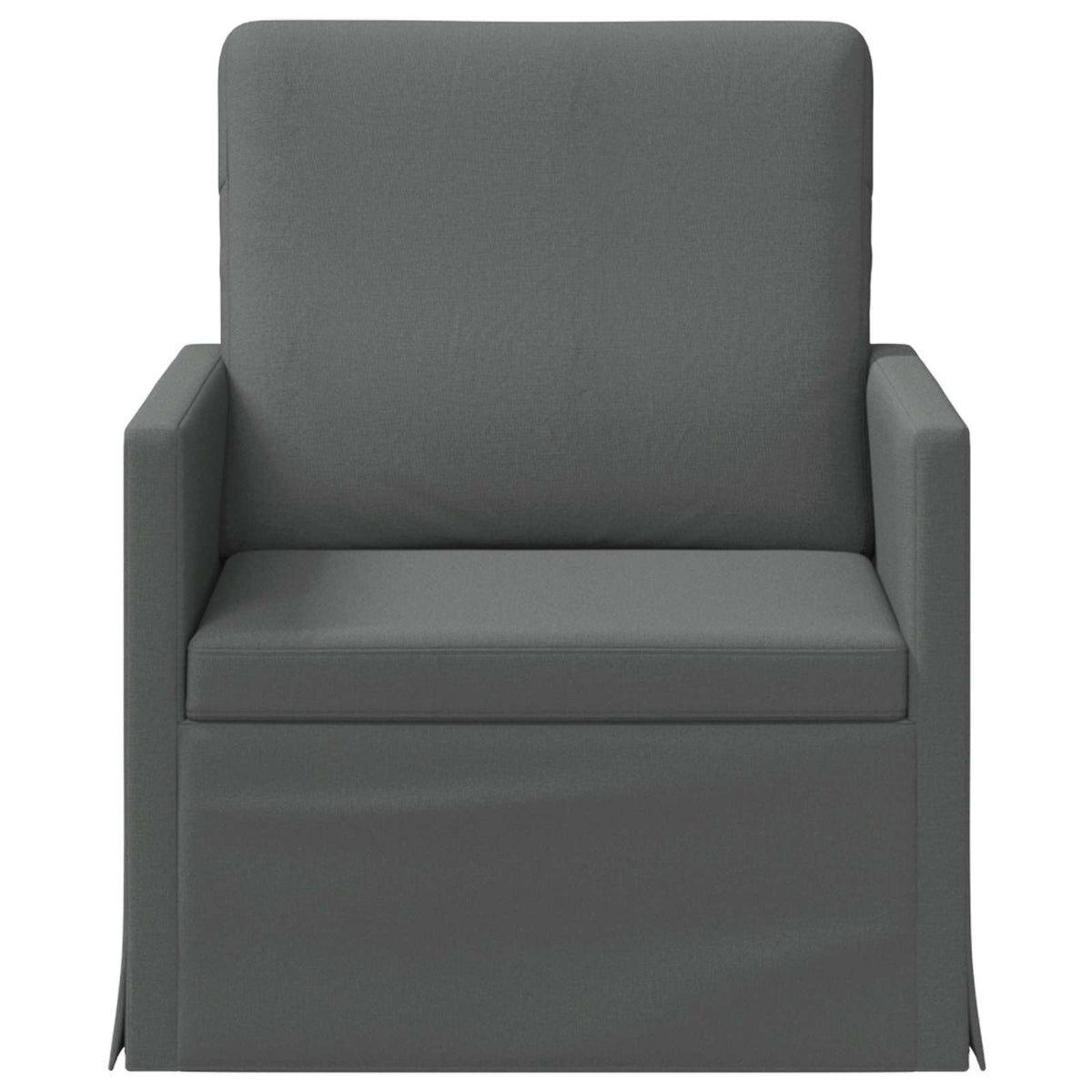 Fauteuil Donkergrijs 70 x 81 x 82 cm Stof