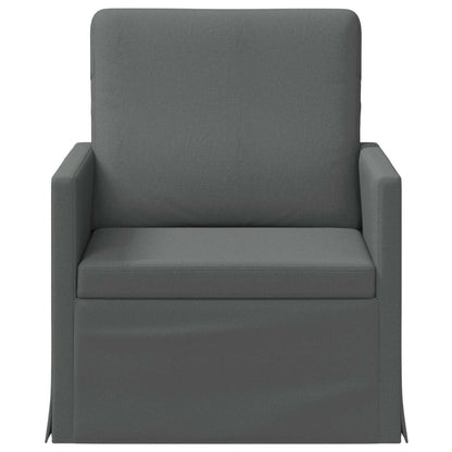 Fauteuil Donkergrijs 70 x 81 x 82 cm Stof