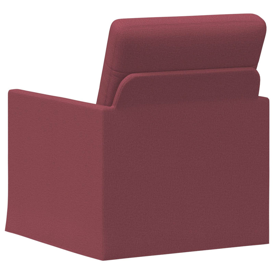 Fauteuil Wijnrood 70 x 81 x 82 cm Stof