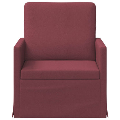 Fauteuil Wijnrood 70 x 81 x 82 cm Stof