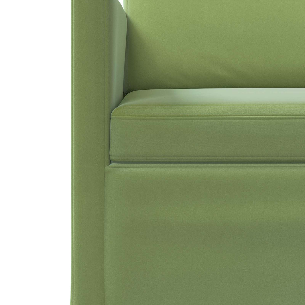 Fauteuil Lichtgroen 70 x 81 x 82 cm fluweel