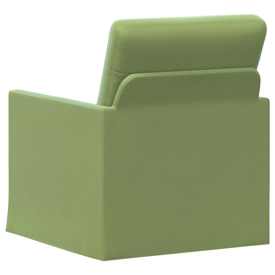 Fauteuil Lichtgroen 70 x 81 x 82 cm fluweel