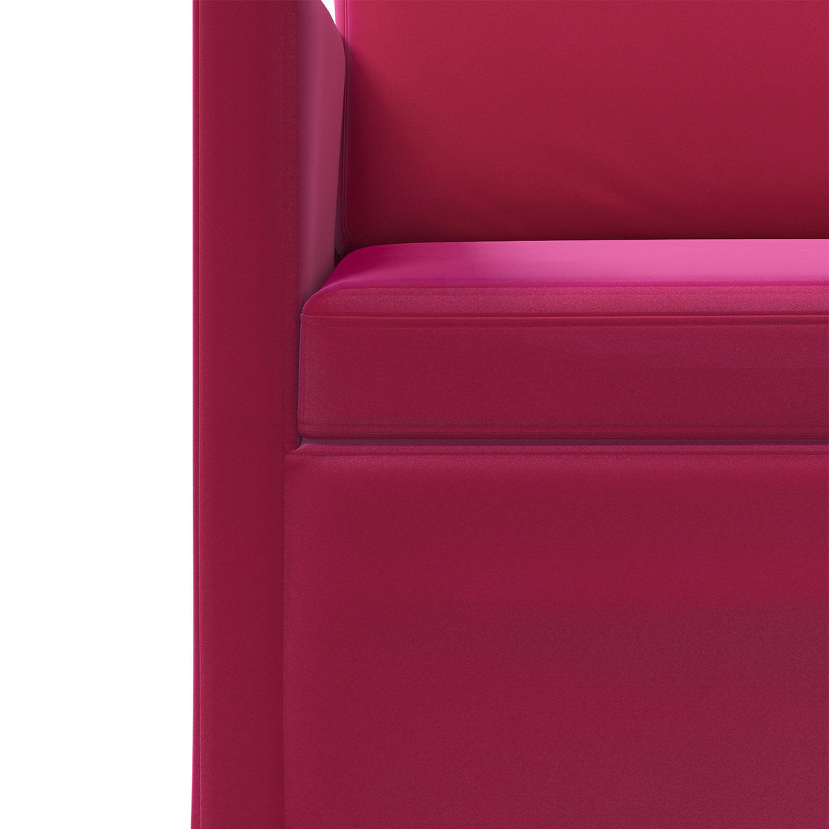 Fauteuil Wijnrood 70 x 81 x 82 cm fluweel