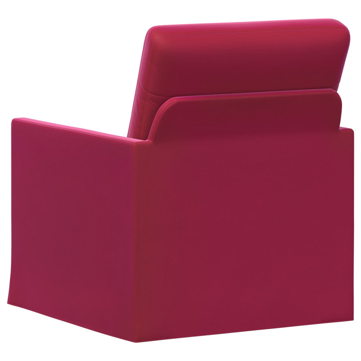 Fauteuil Wijnrood 70 x 81 x 82 cm fluweel