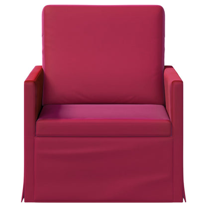 Fauteuil Wijnrood 70 x 81 x 82 cm fluweel