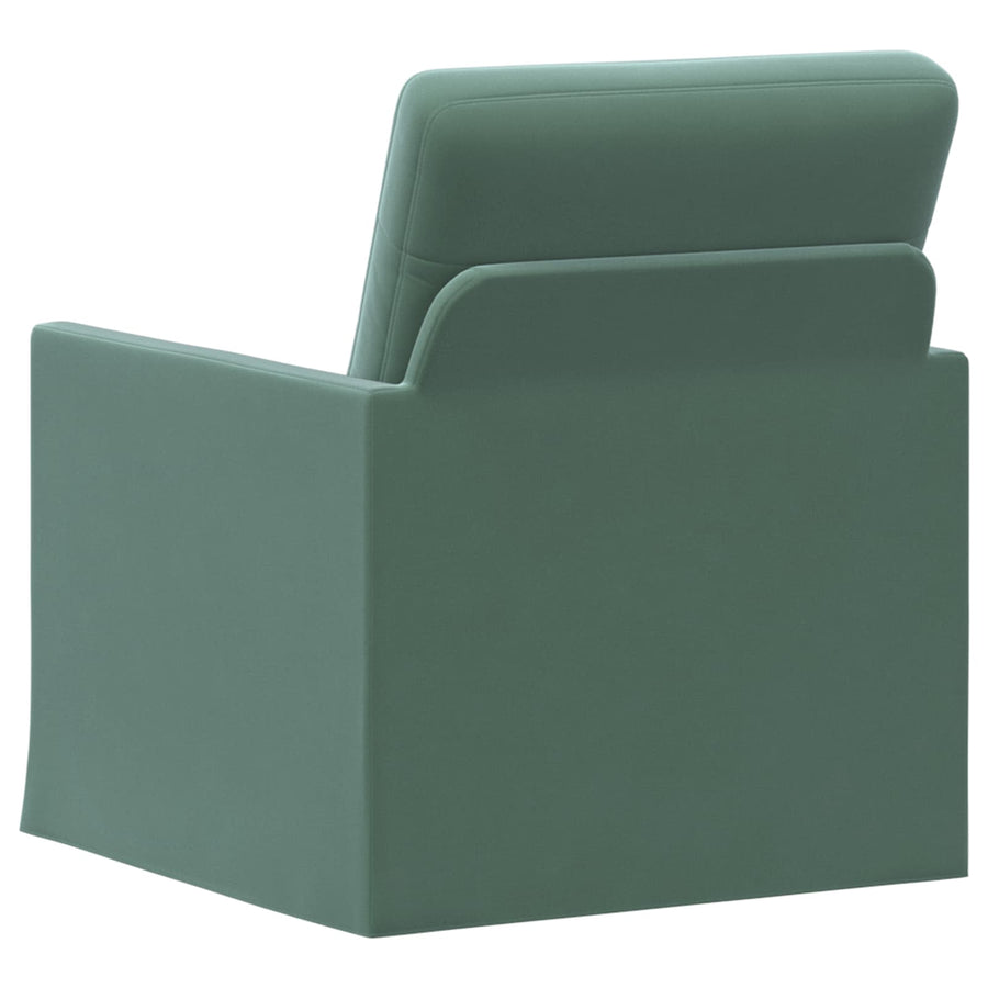 Fauteuil Zeegroen 70 x 81 x 82 cm fluweel