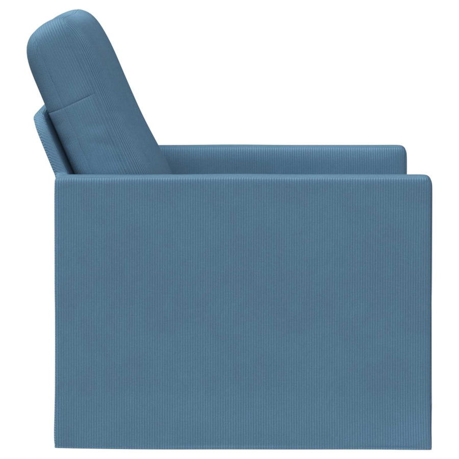 Fauteuil Blauw 70 x 81 x 82 cm Katoen Stof