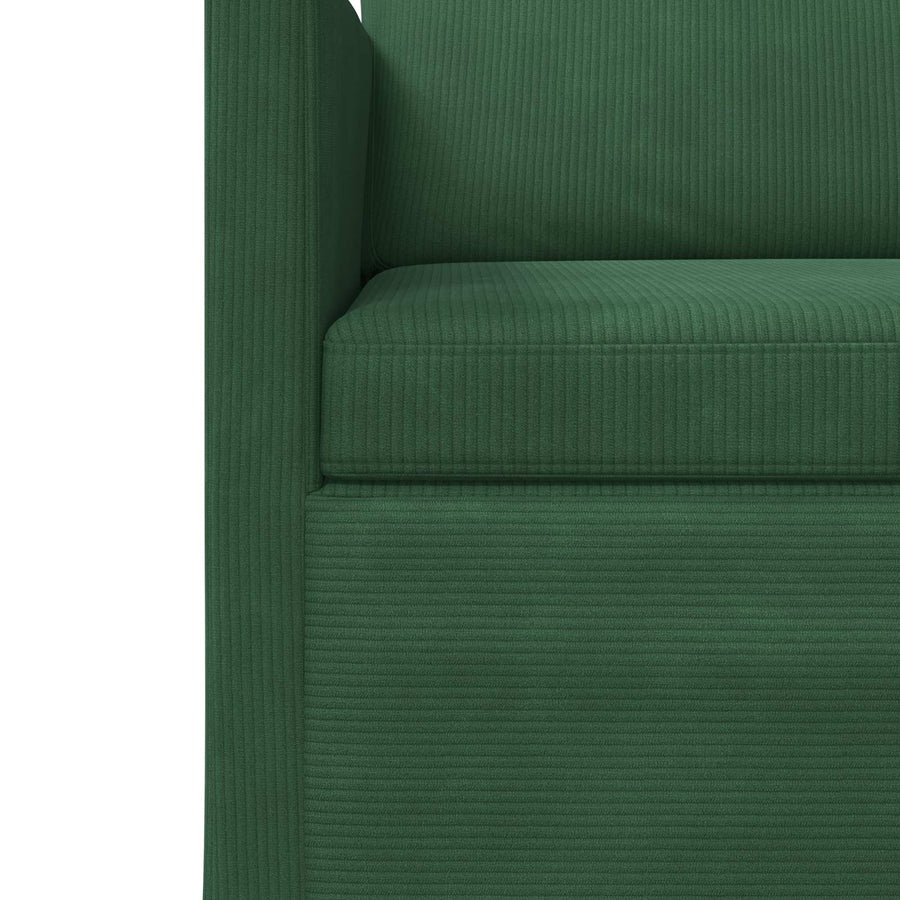 Fauteuil Jungle Groen 70 x 81 x 82 cm Katoen Stof